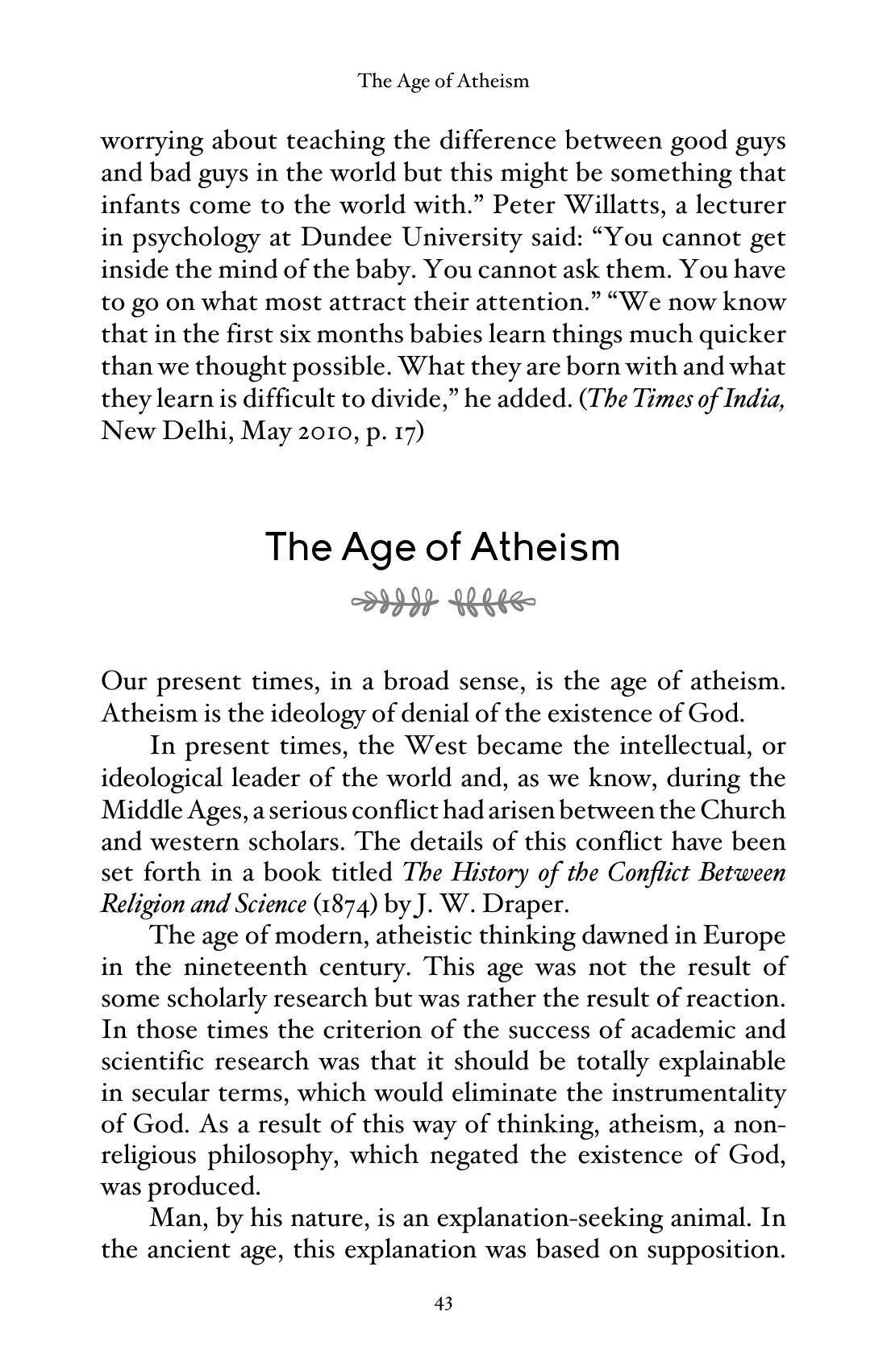 The printed page