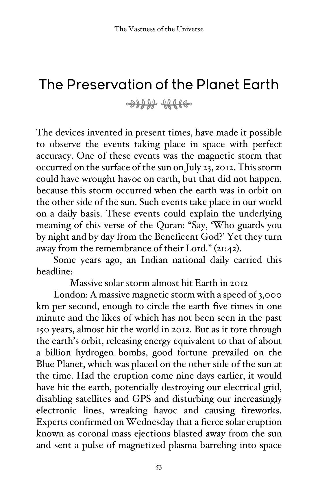 The printed page