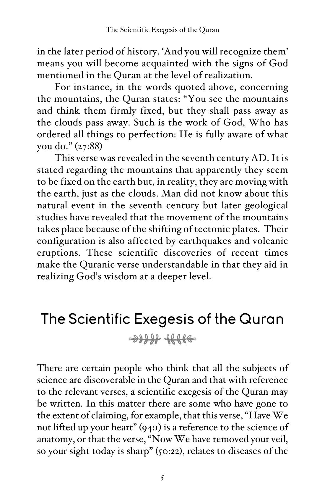 The printed page