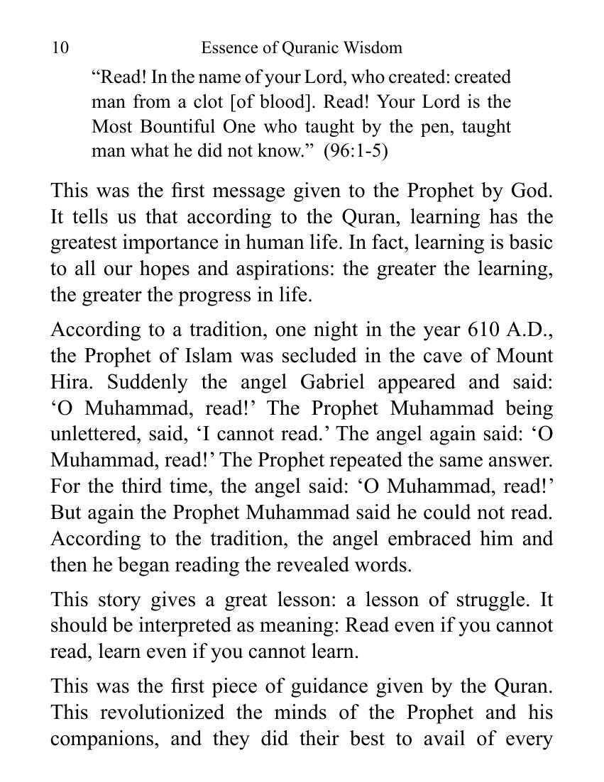 The printed page