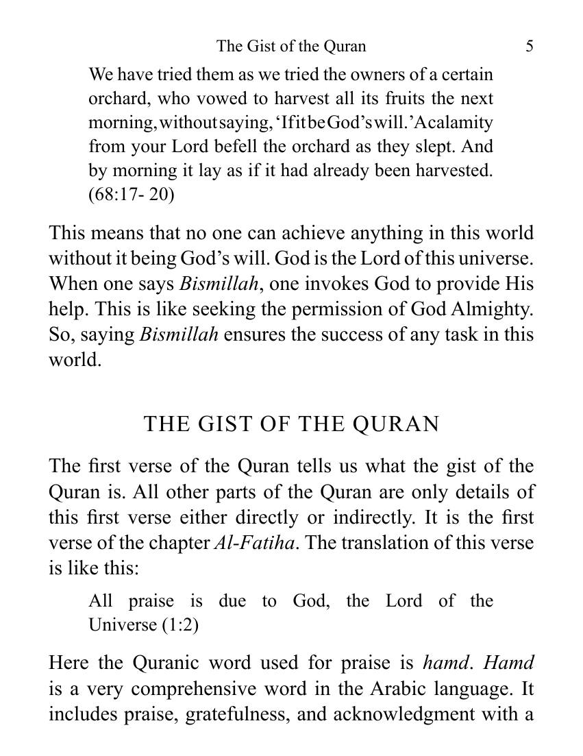 The printed page