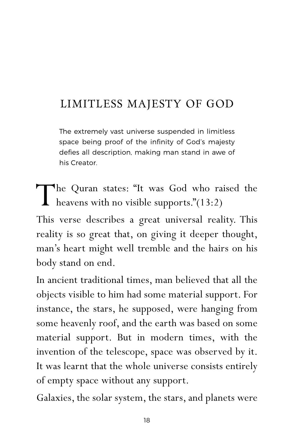 The printed page