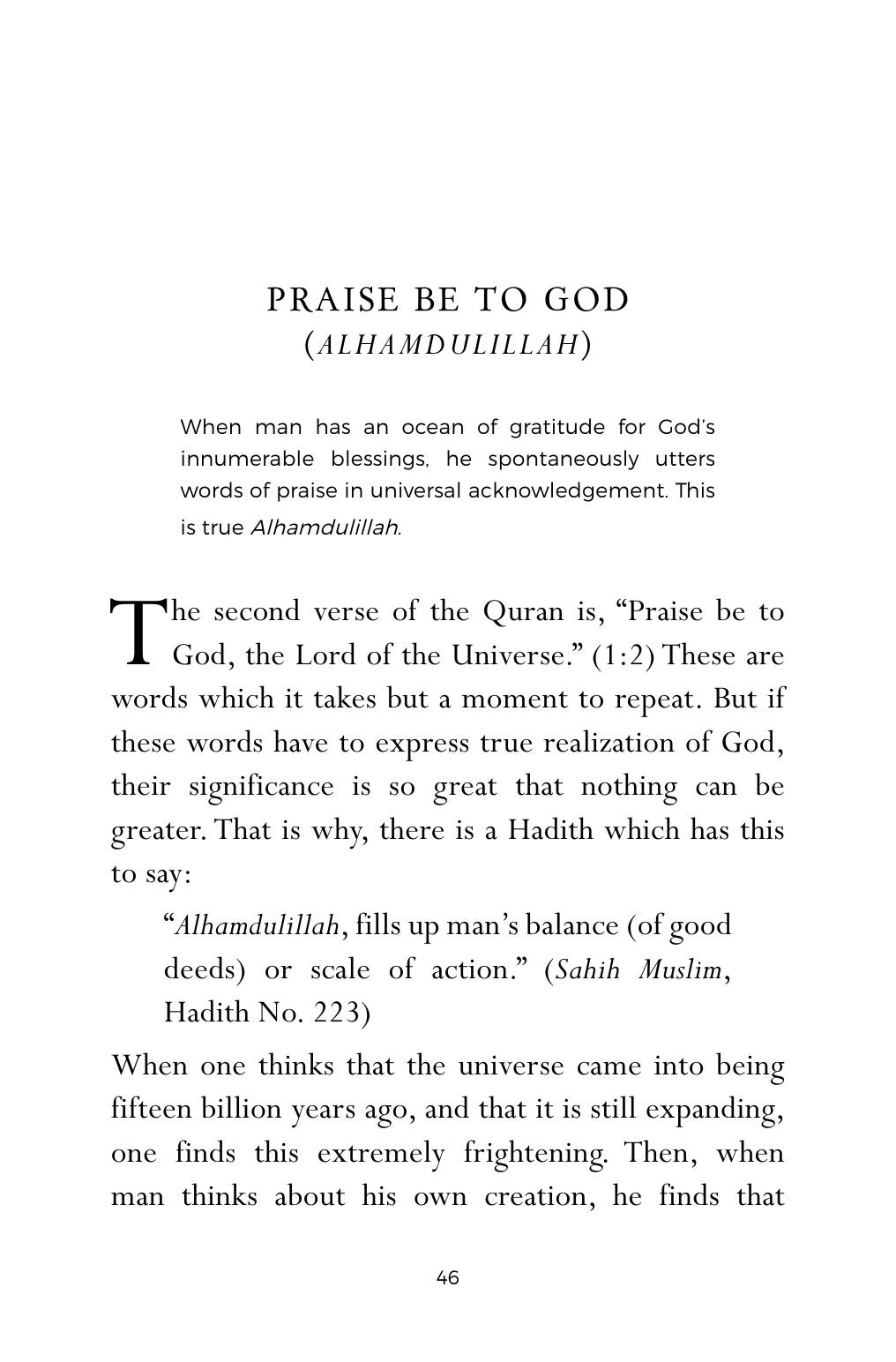 The printed page