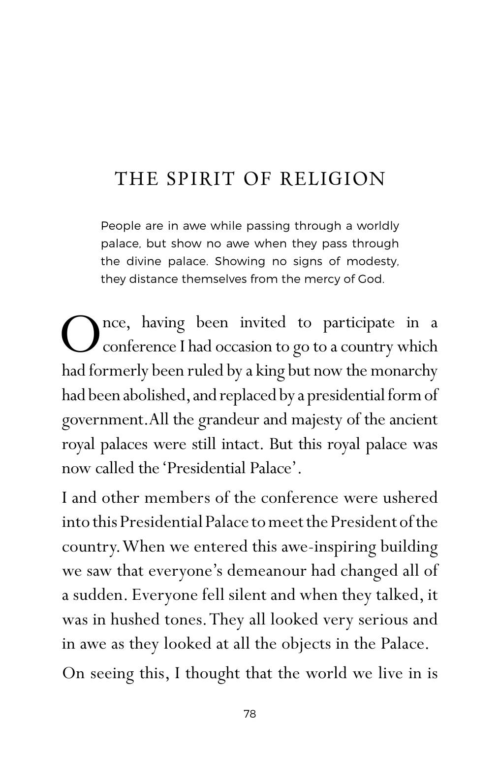 The printed page