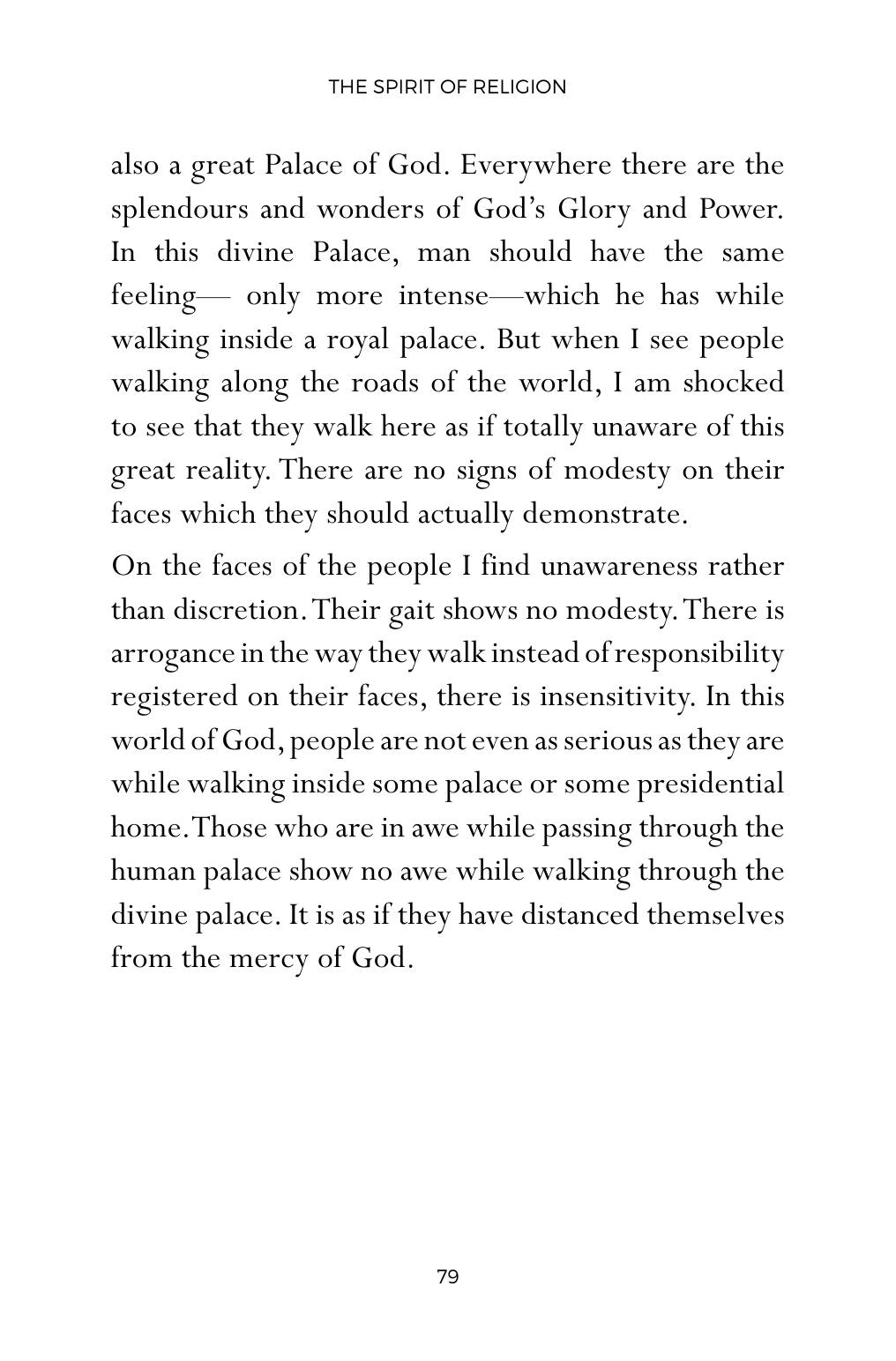 The printed page