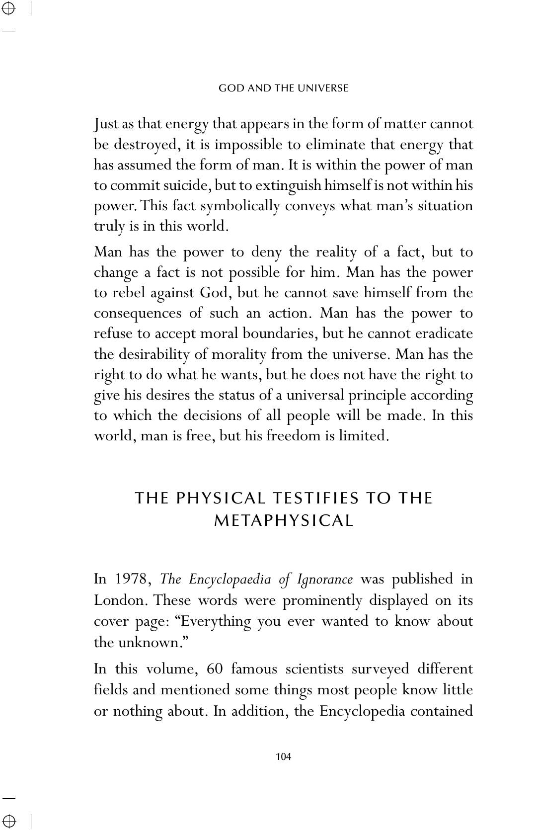 The printed page