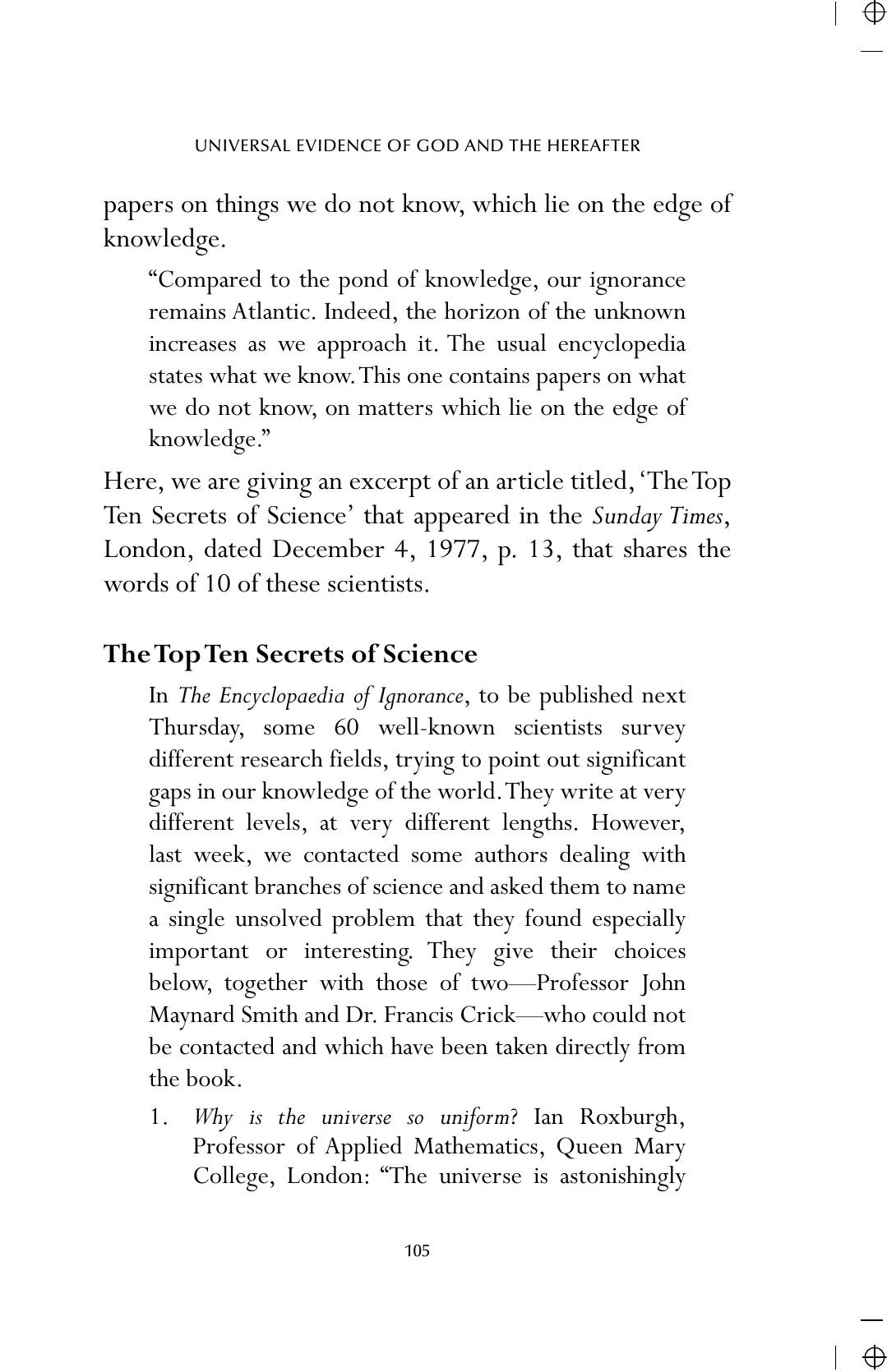 The printed page