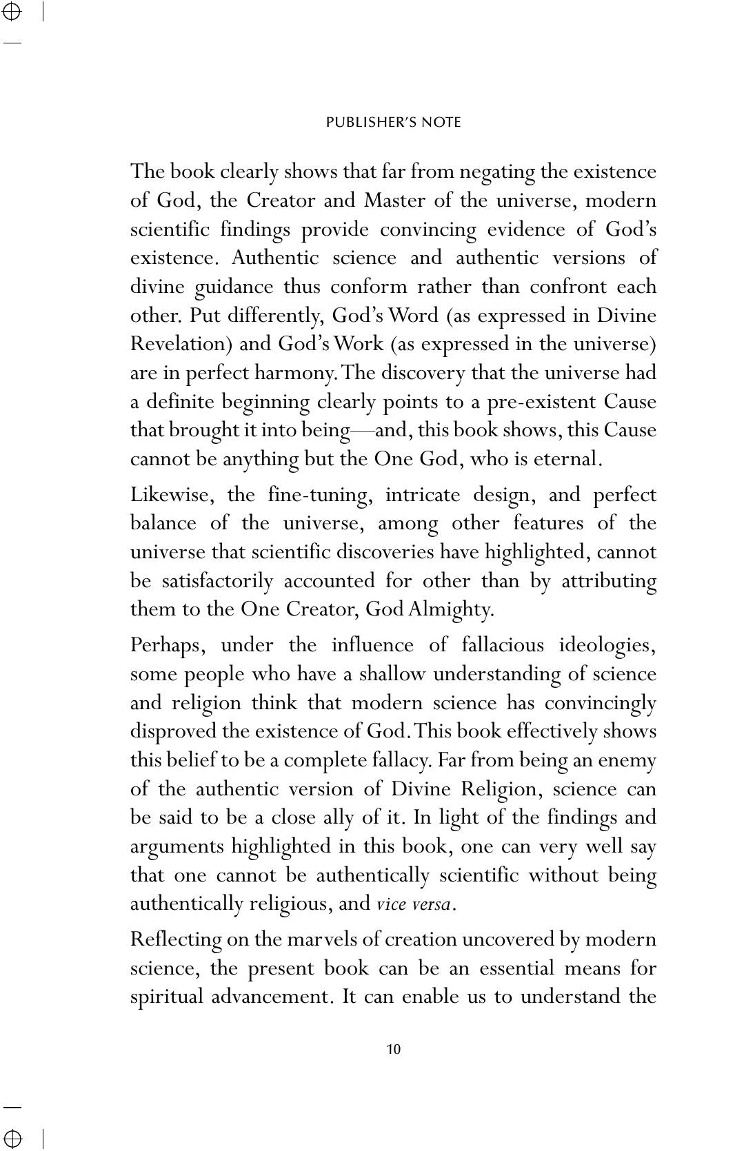 The printed page