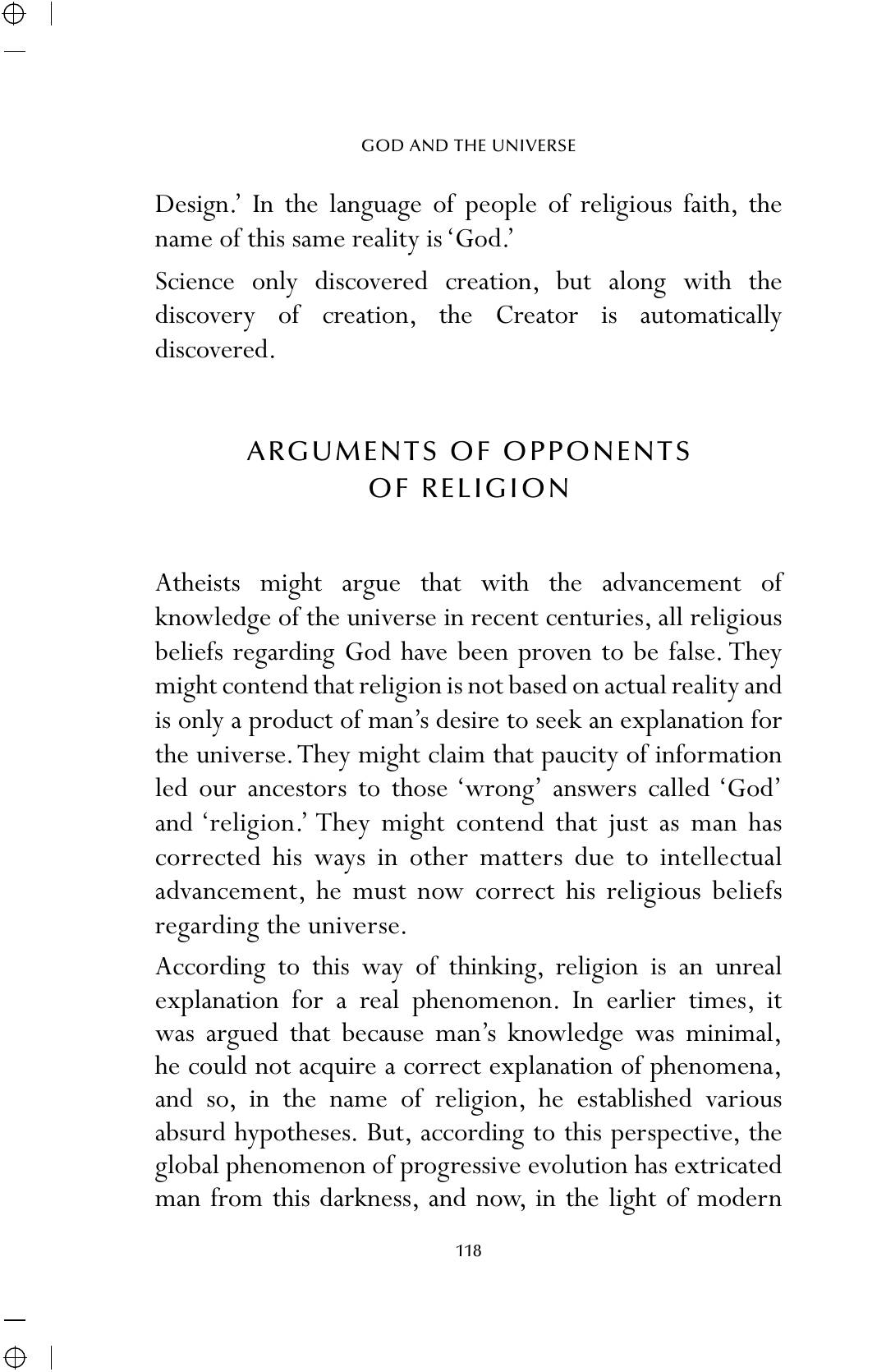 The printed page