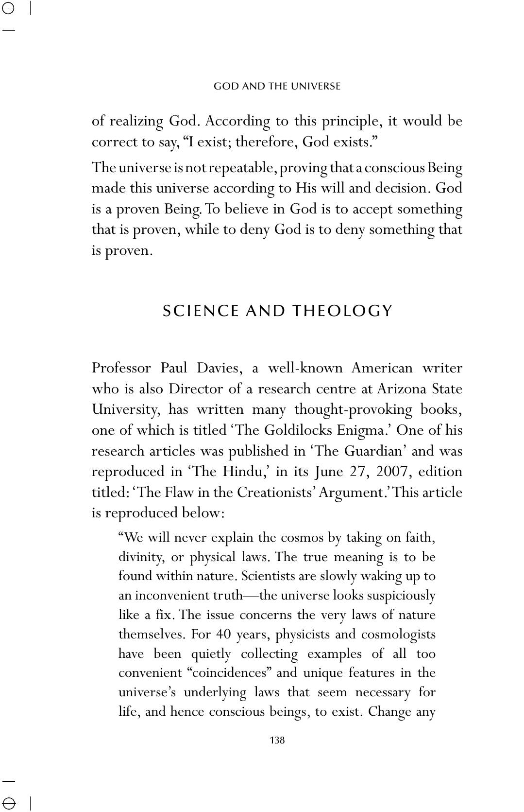The printed page