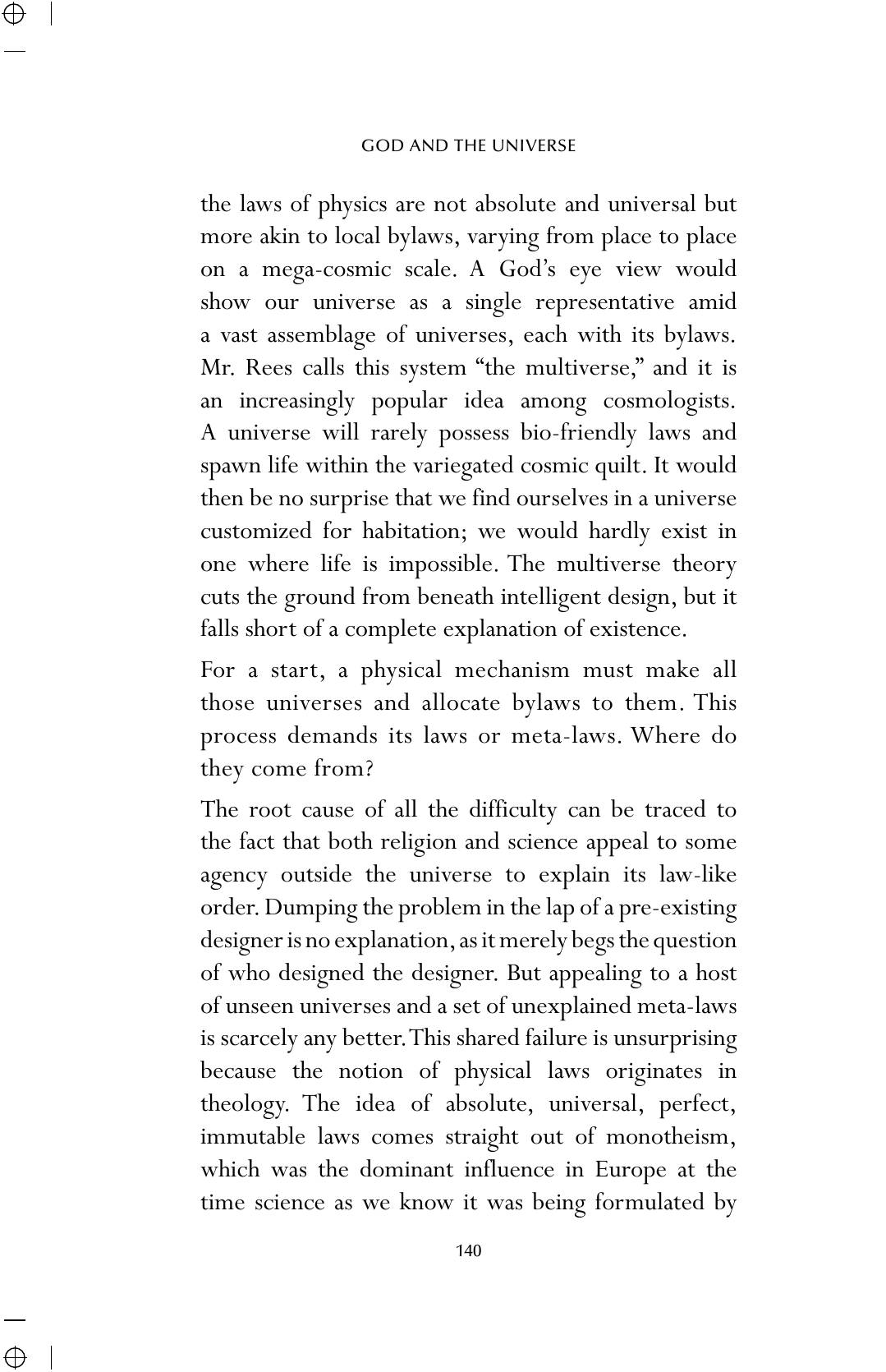 The printed page
