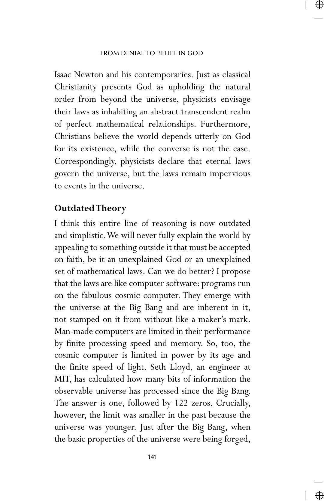 The printed page