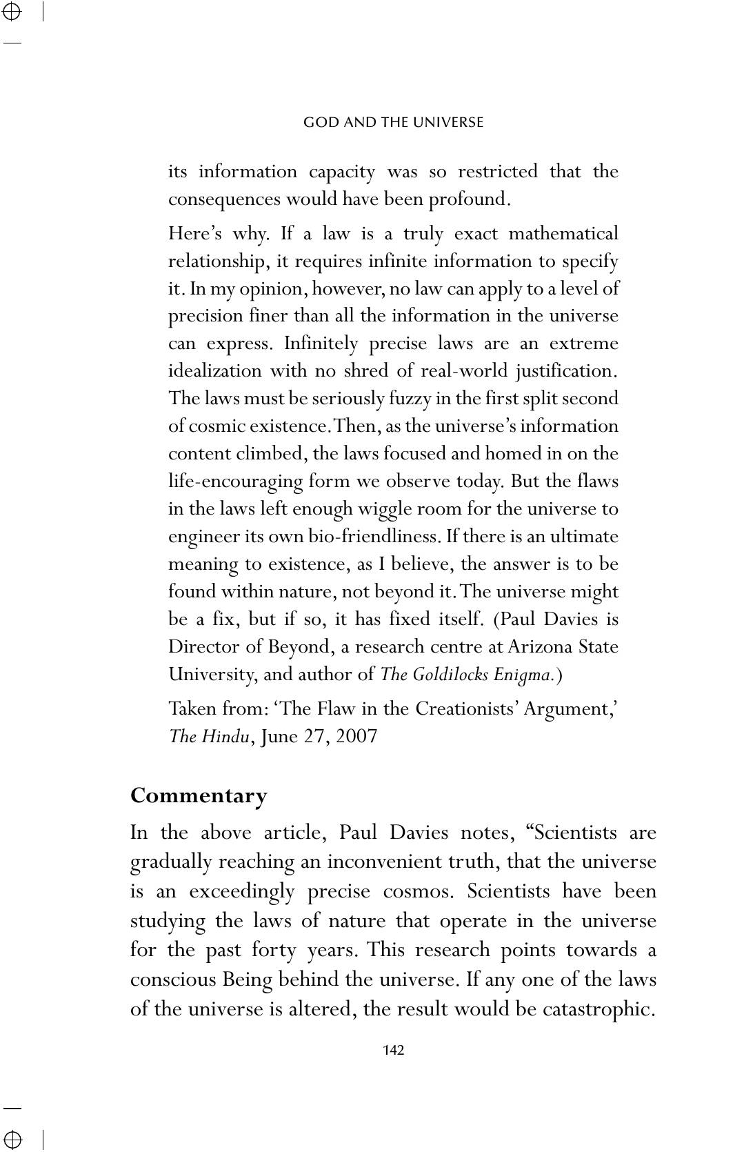 The printed page