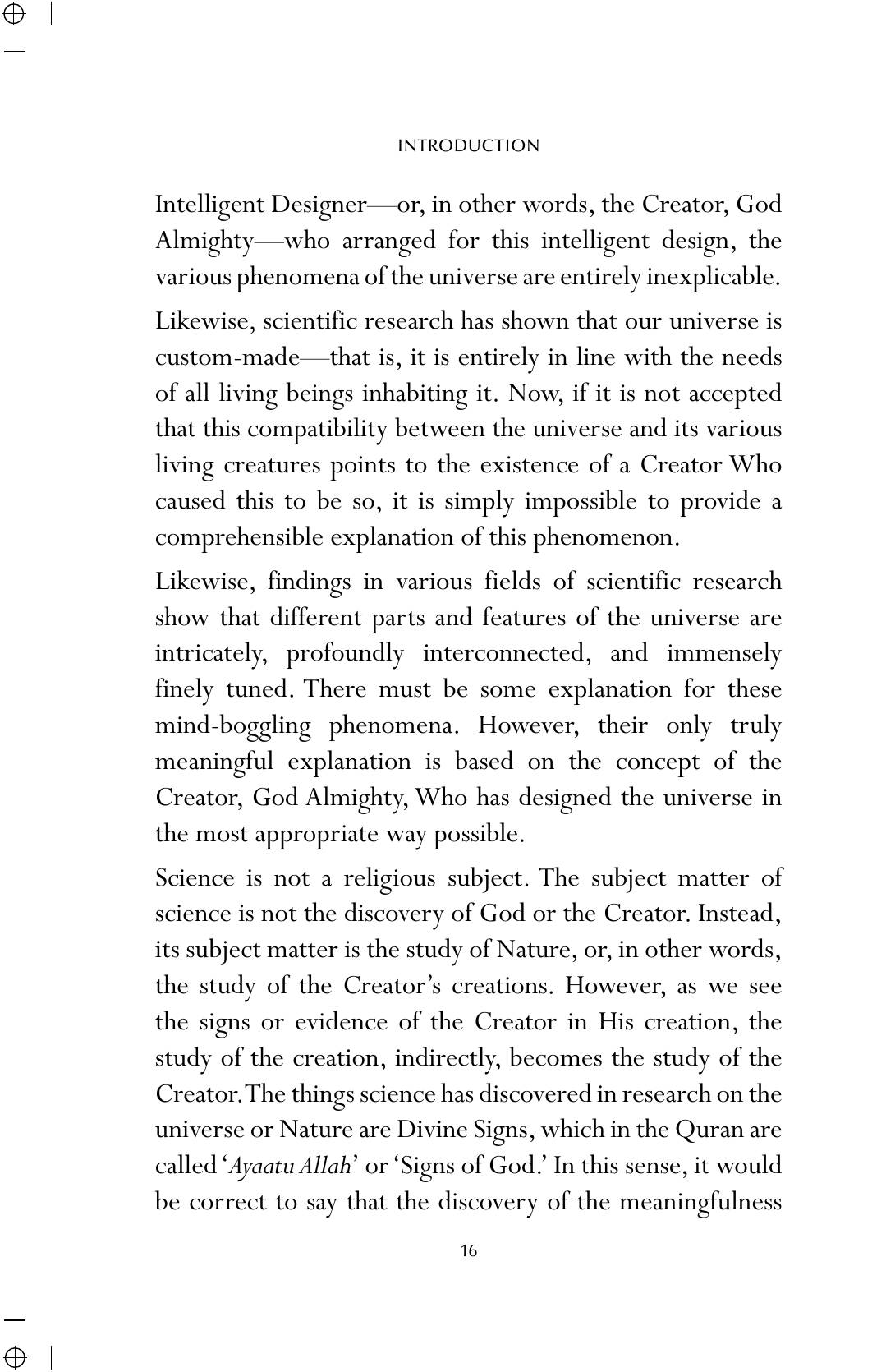 The printed page