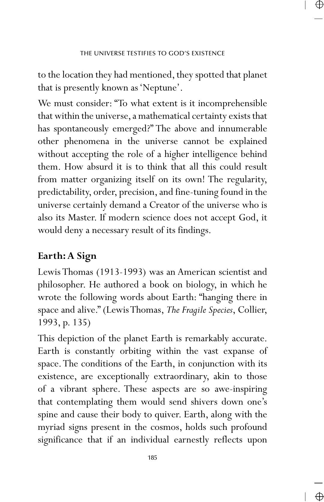 The printed page