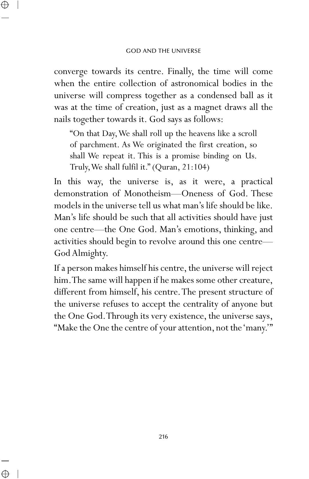 The printed page