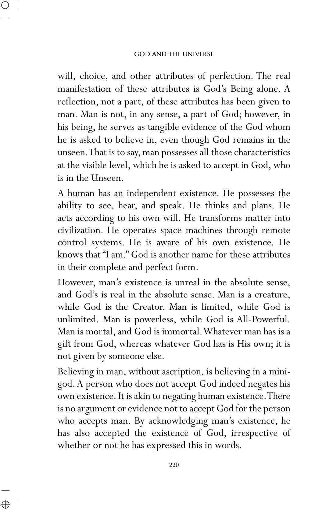 The printed page