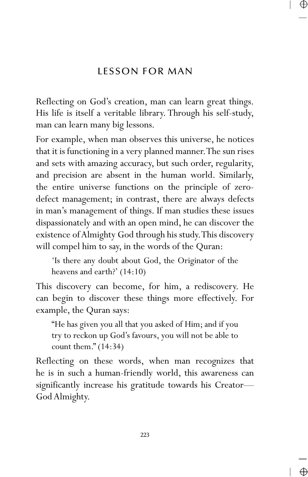 The printed page