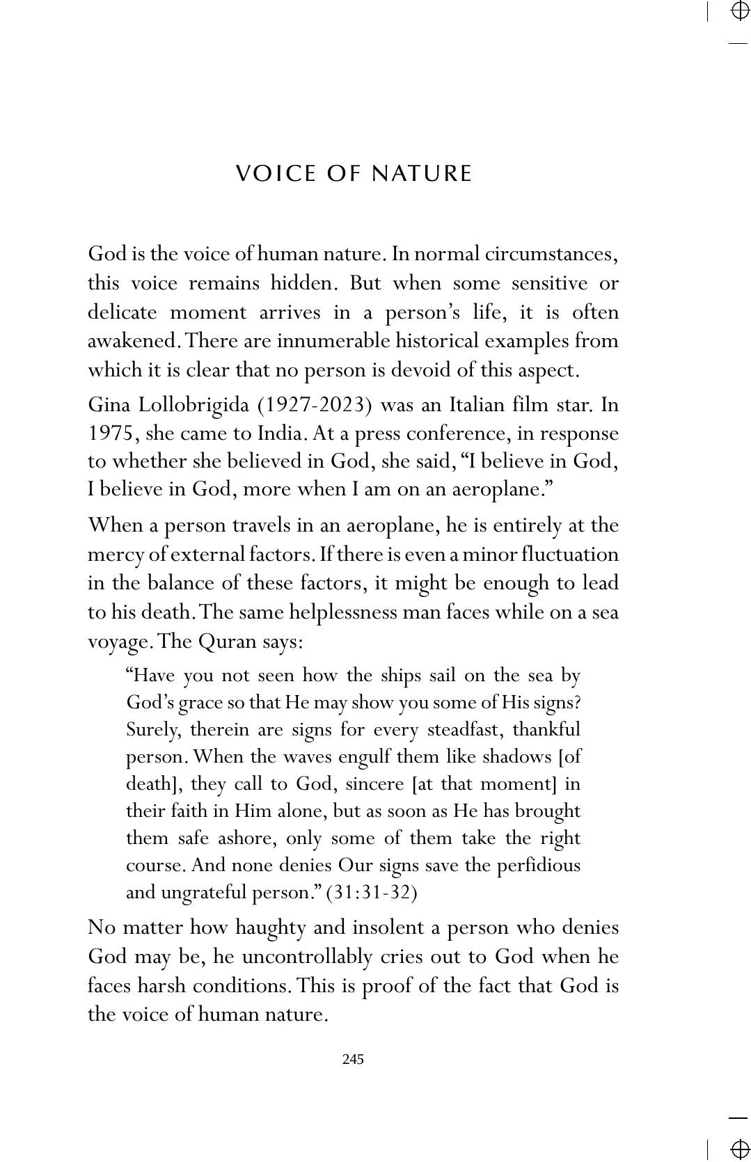 The printed page
