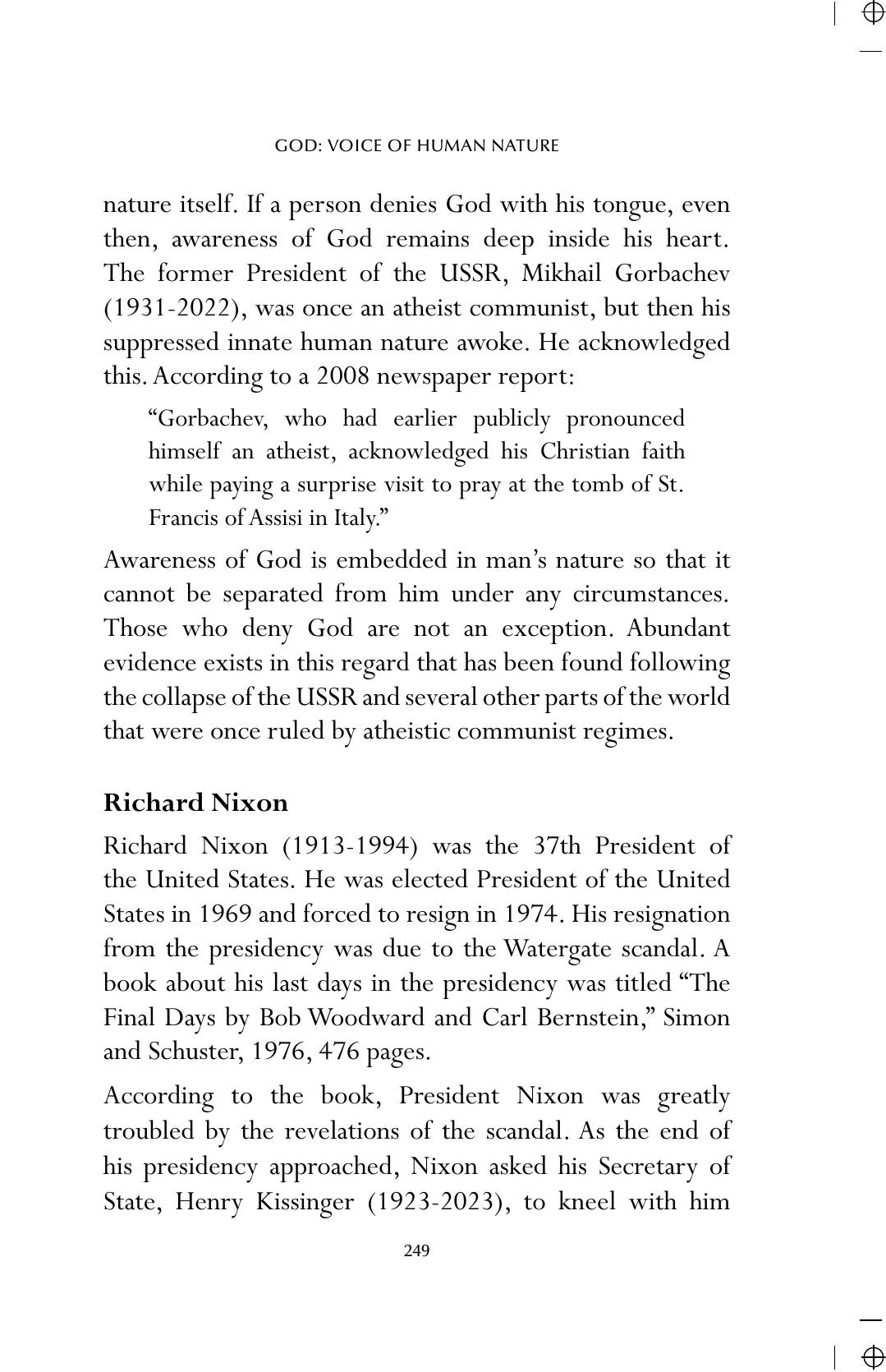 The printed page