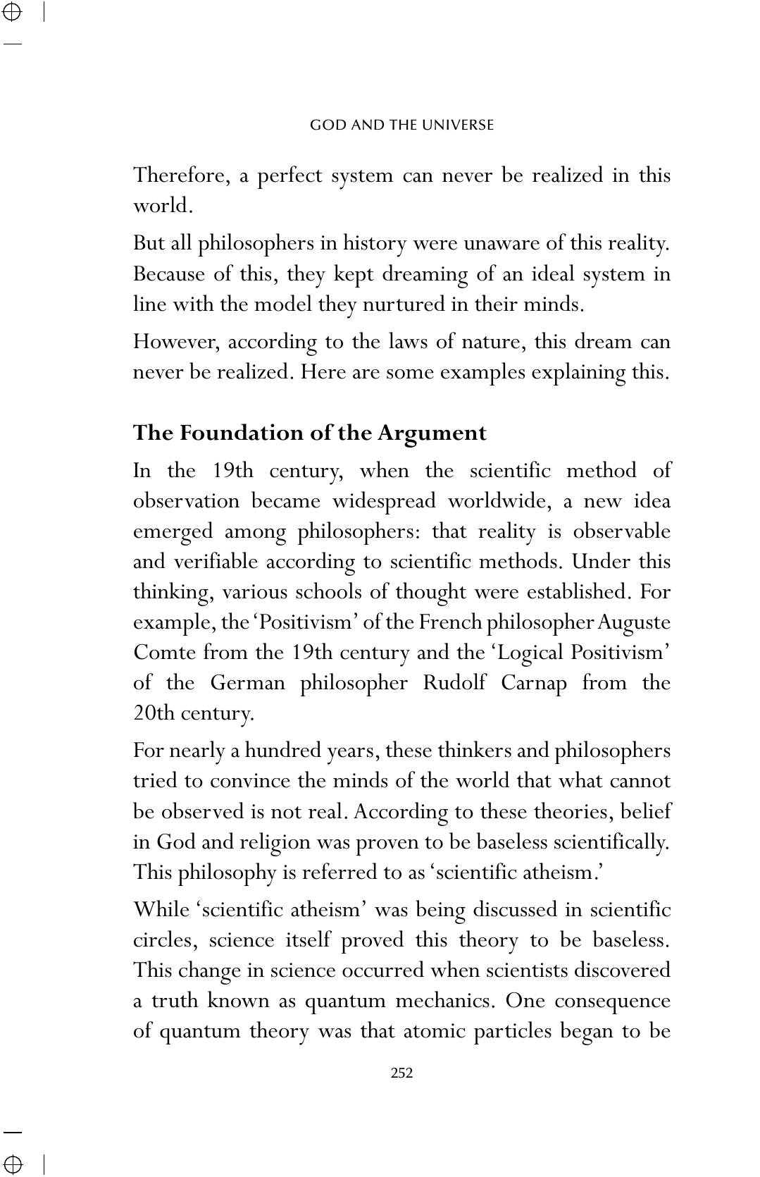 The printed page