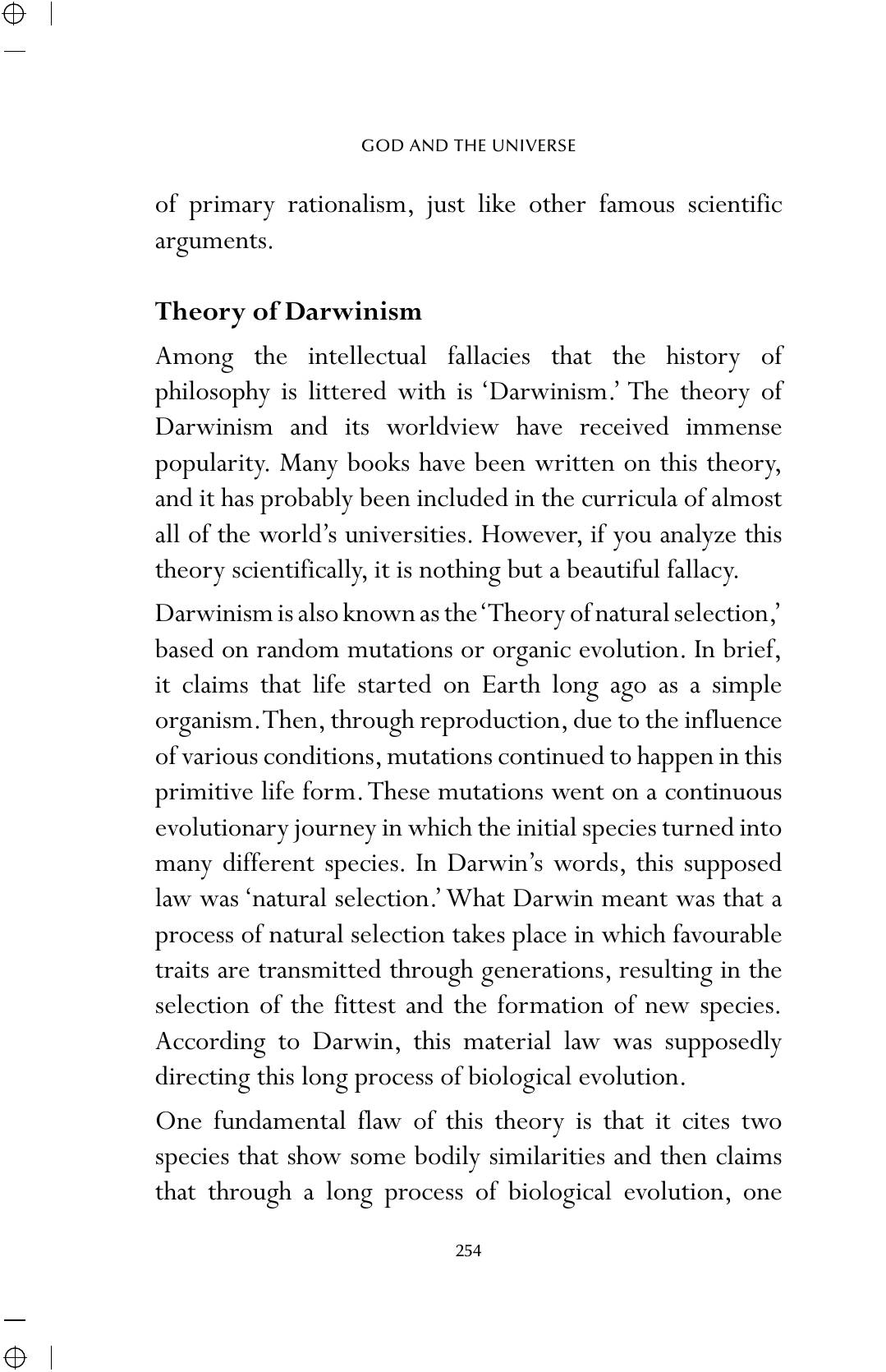 The printed page
