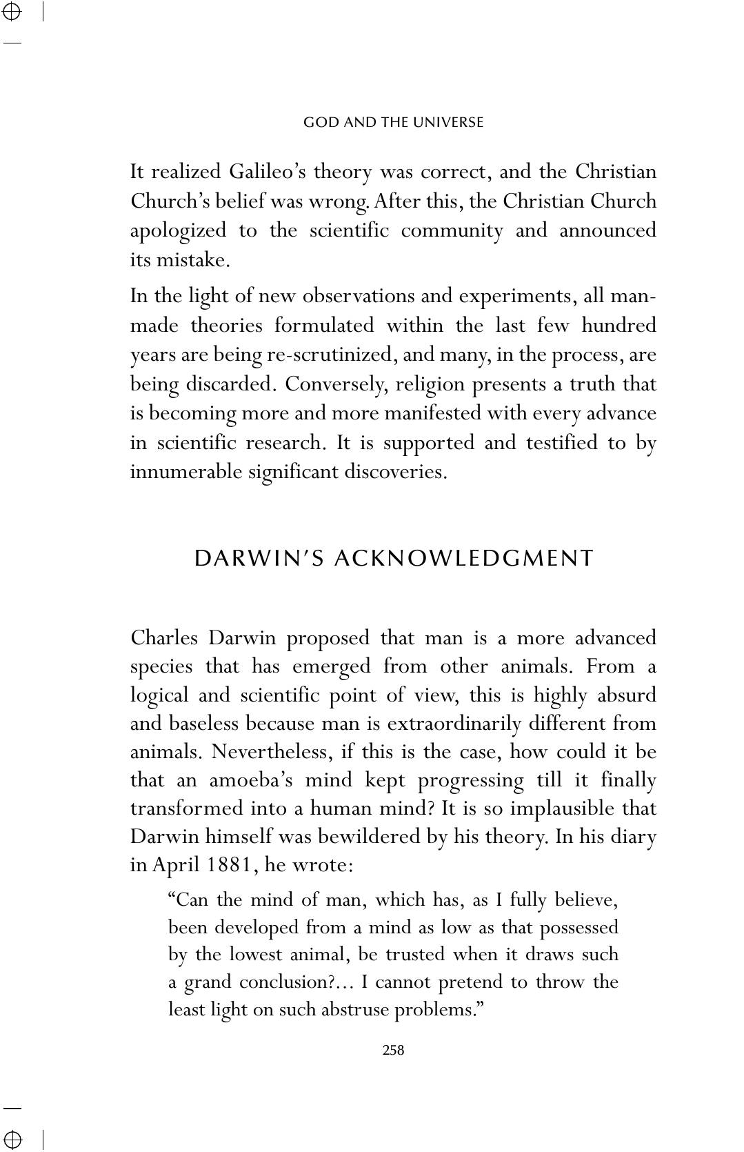 The printed page
