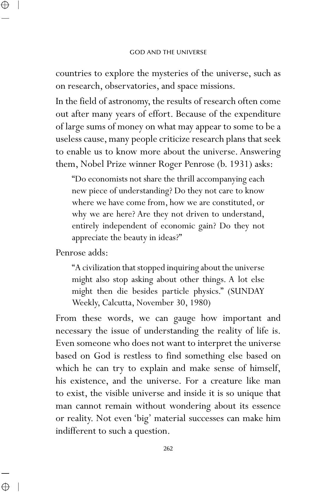 The printed page