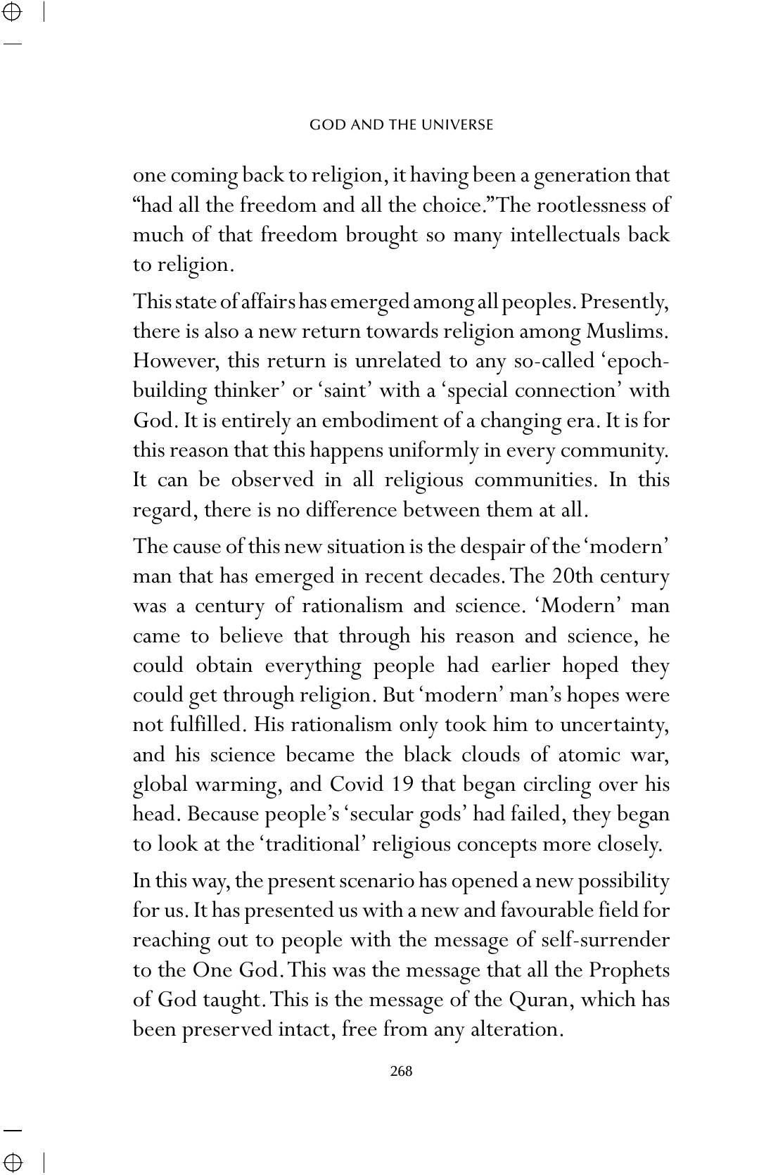 The printed page