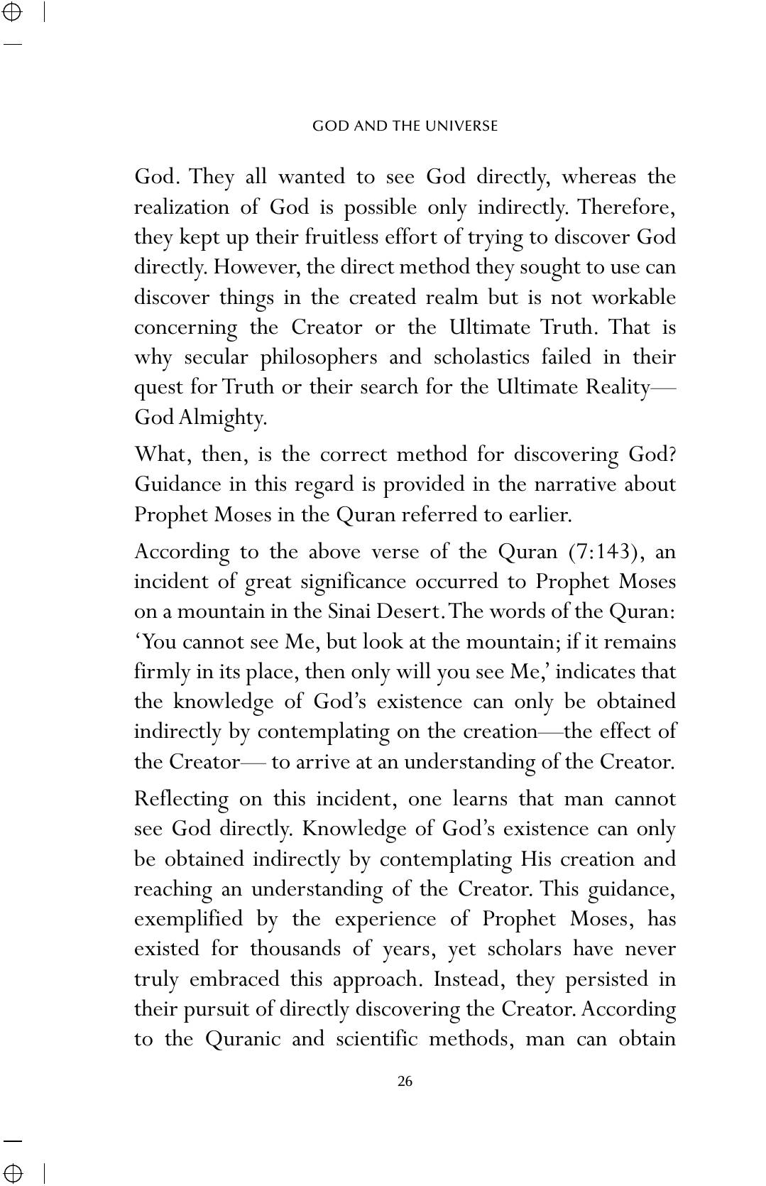 The printed page