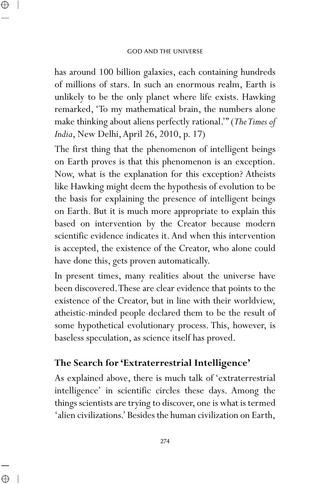 The printed page