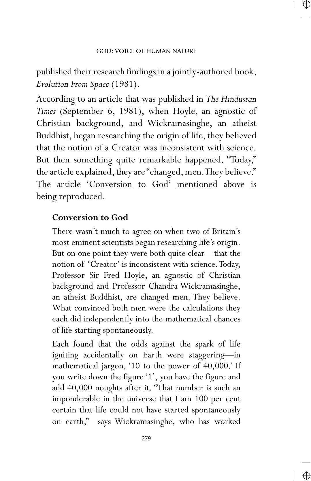 The printed page