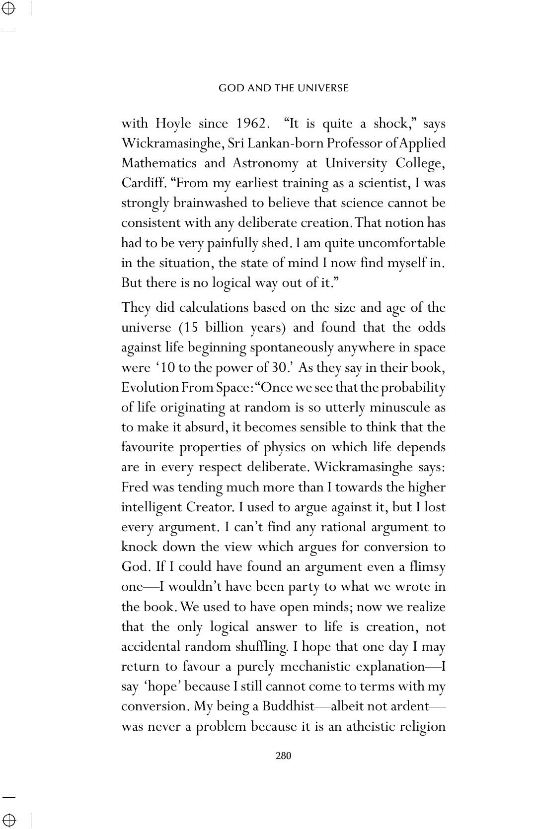 The printed page