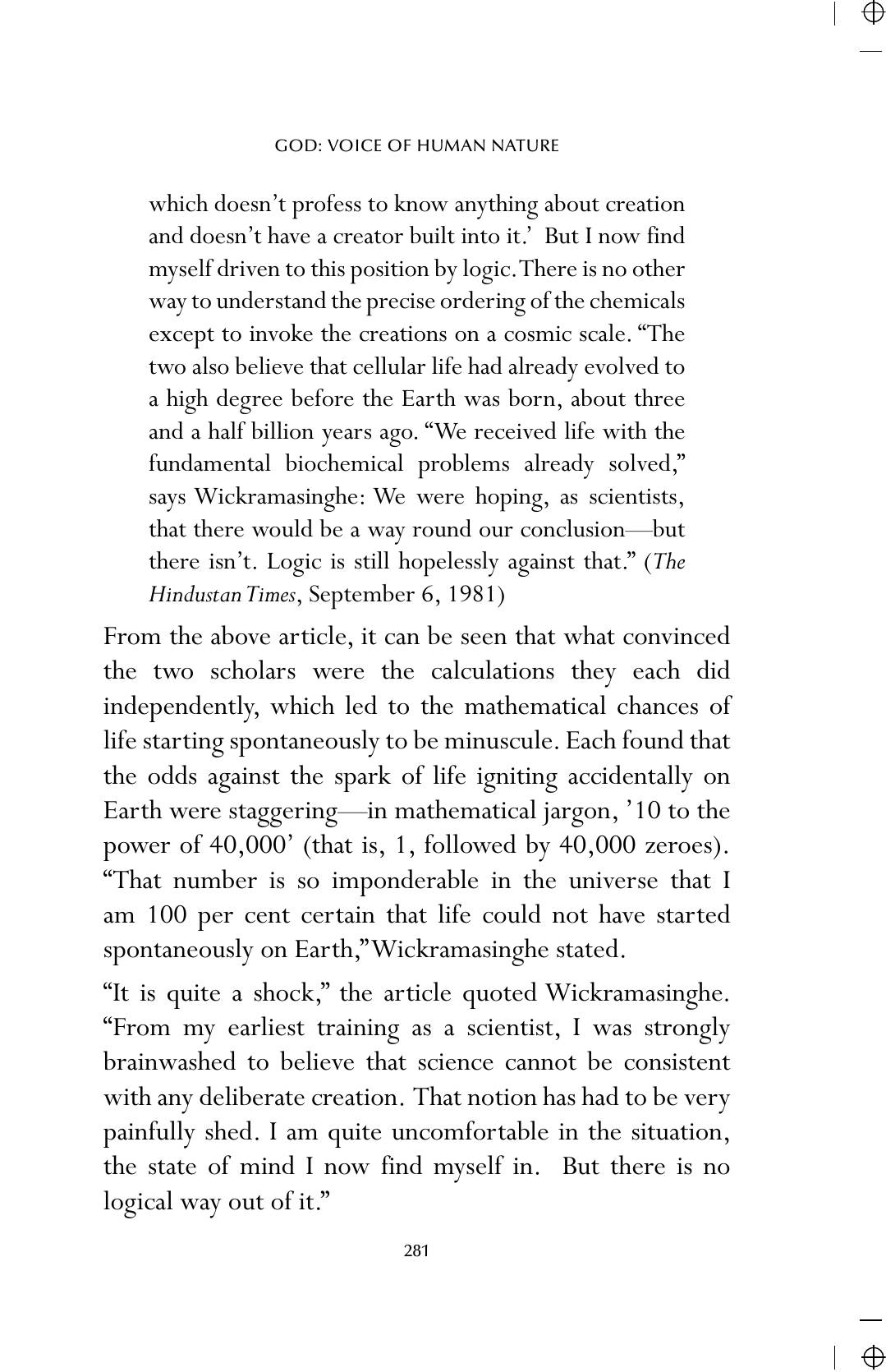 The printed page