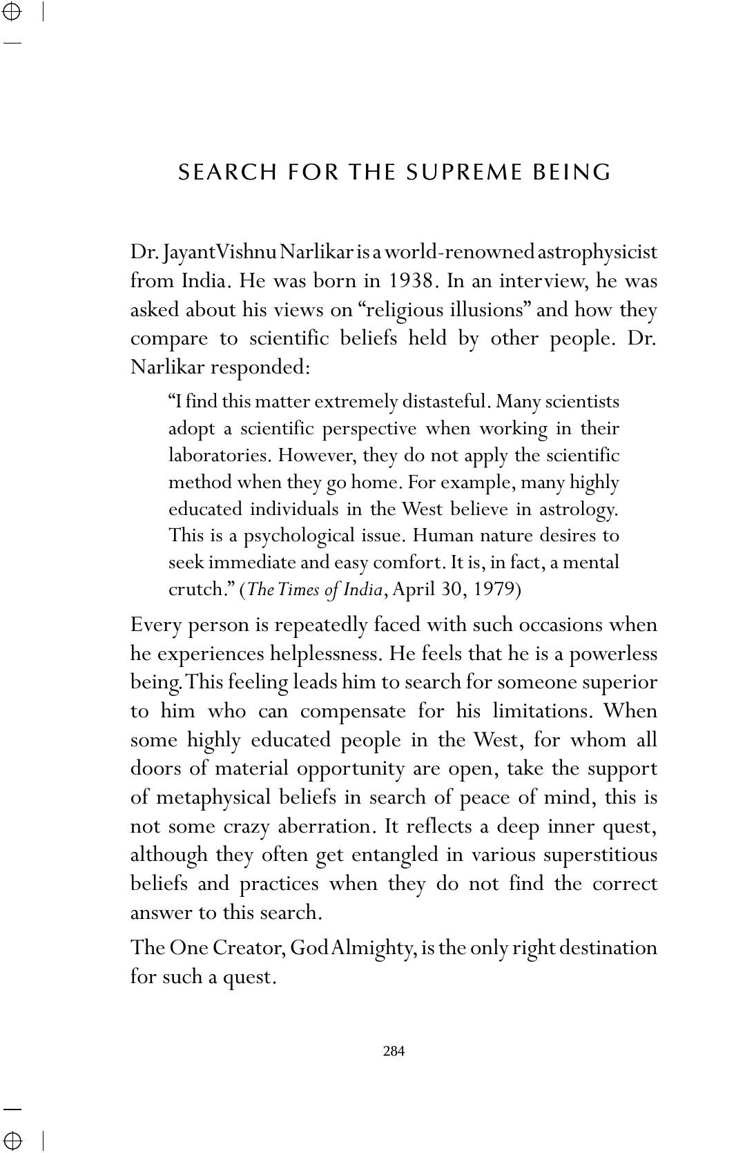 The printed page