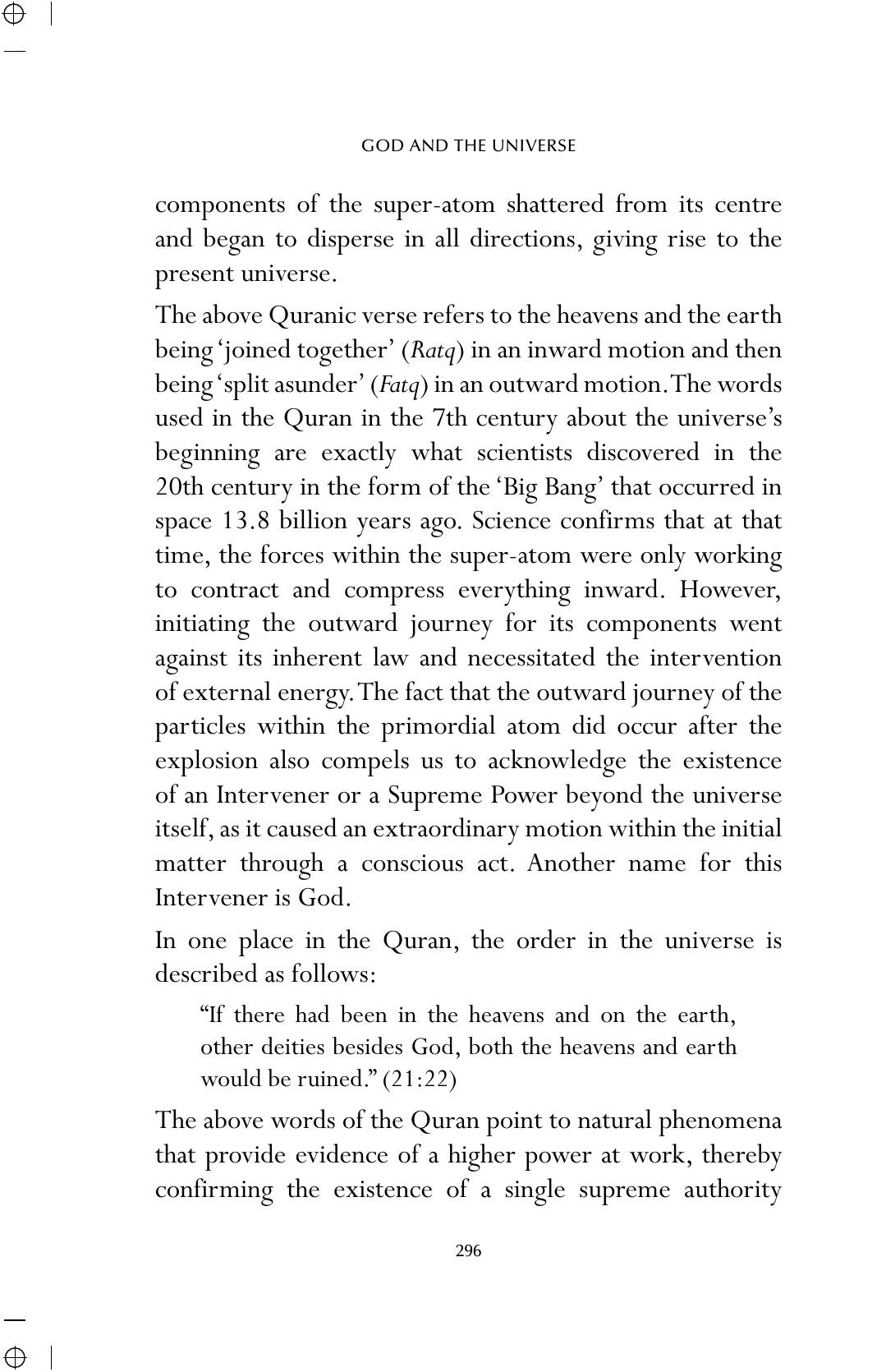 The printed page