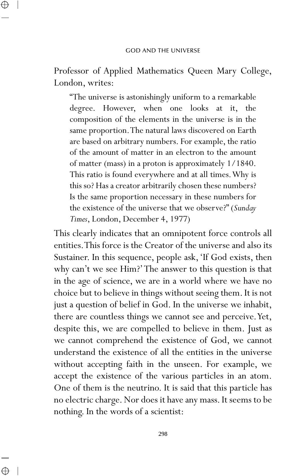 The printed page