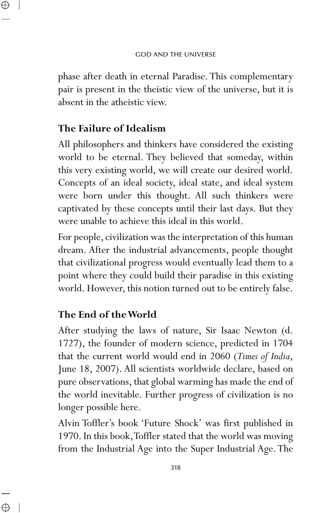 The printed page