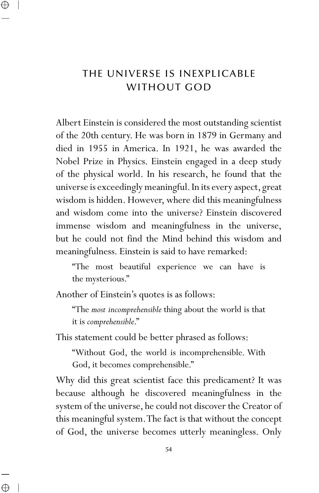 The printed page