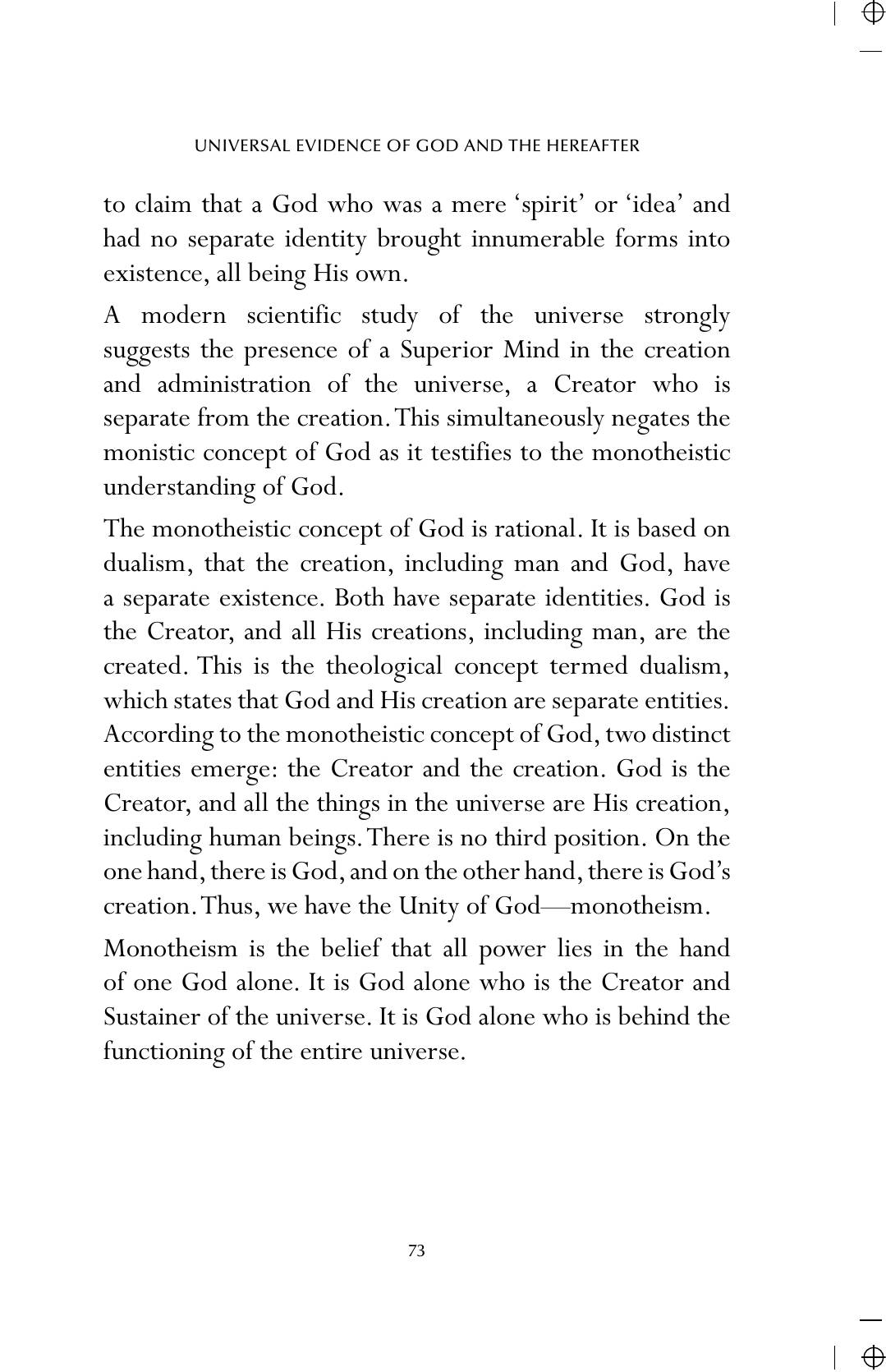 The printed page