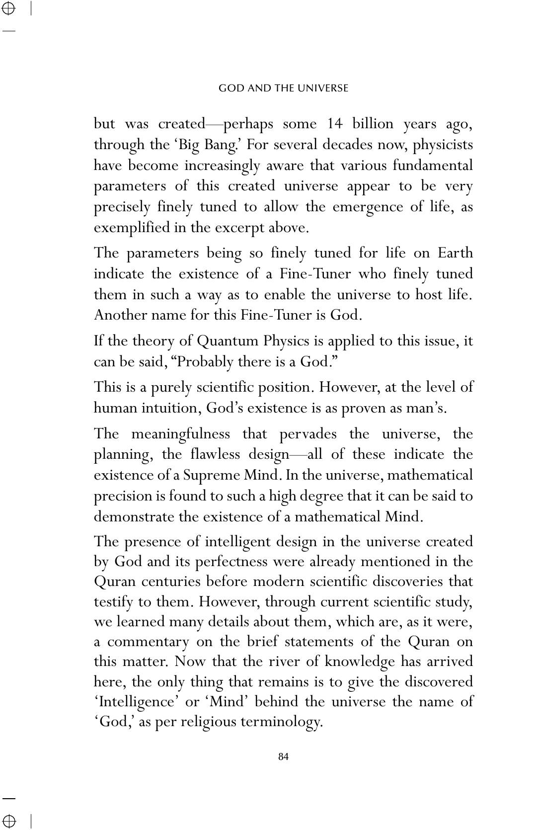 The printed page