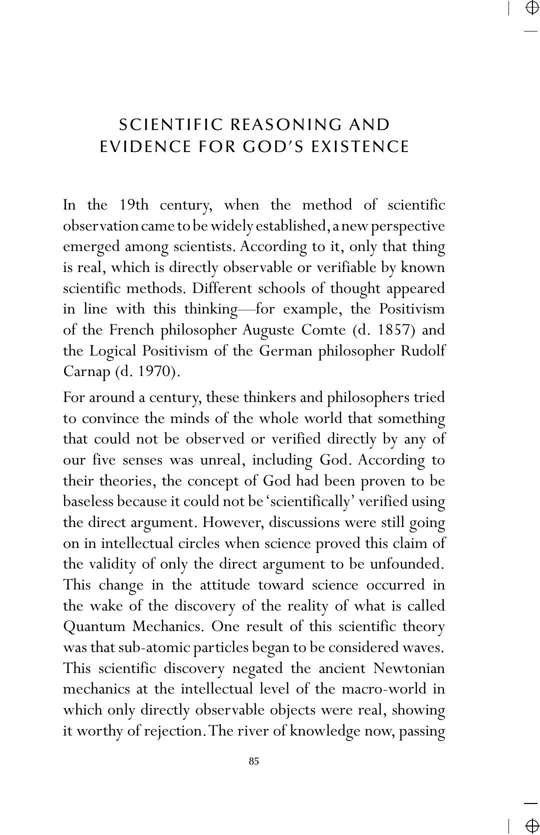 The printed page