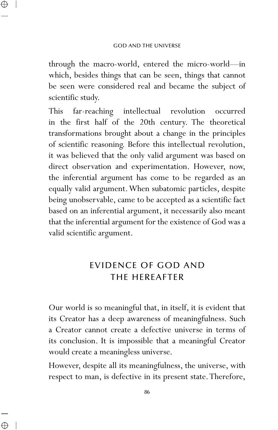 The printed page