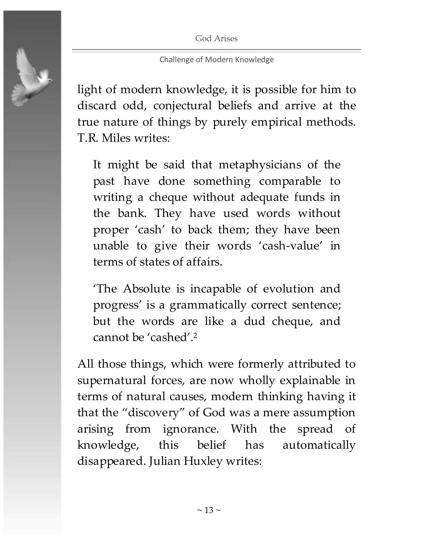 The printed page