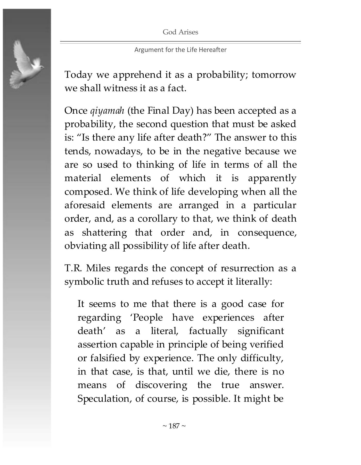 The printed page
