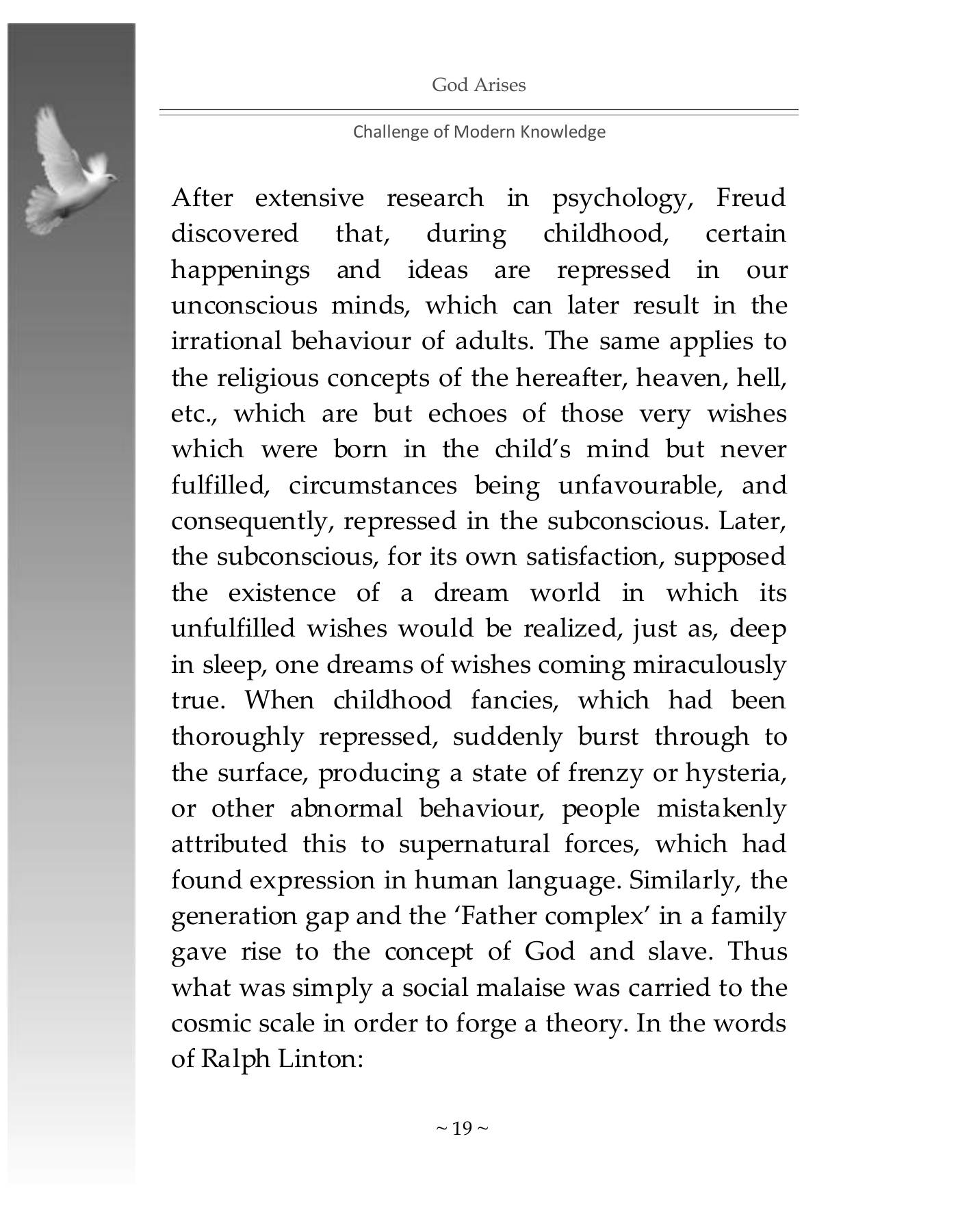 The printed page