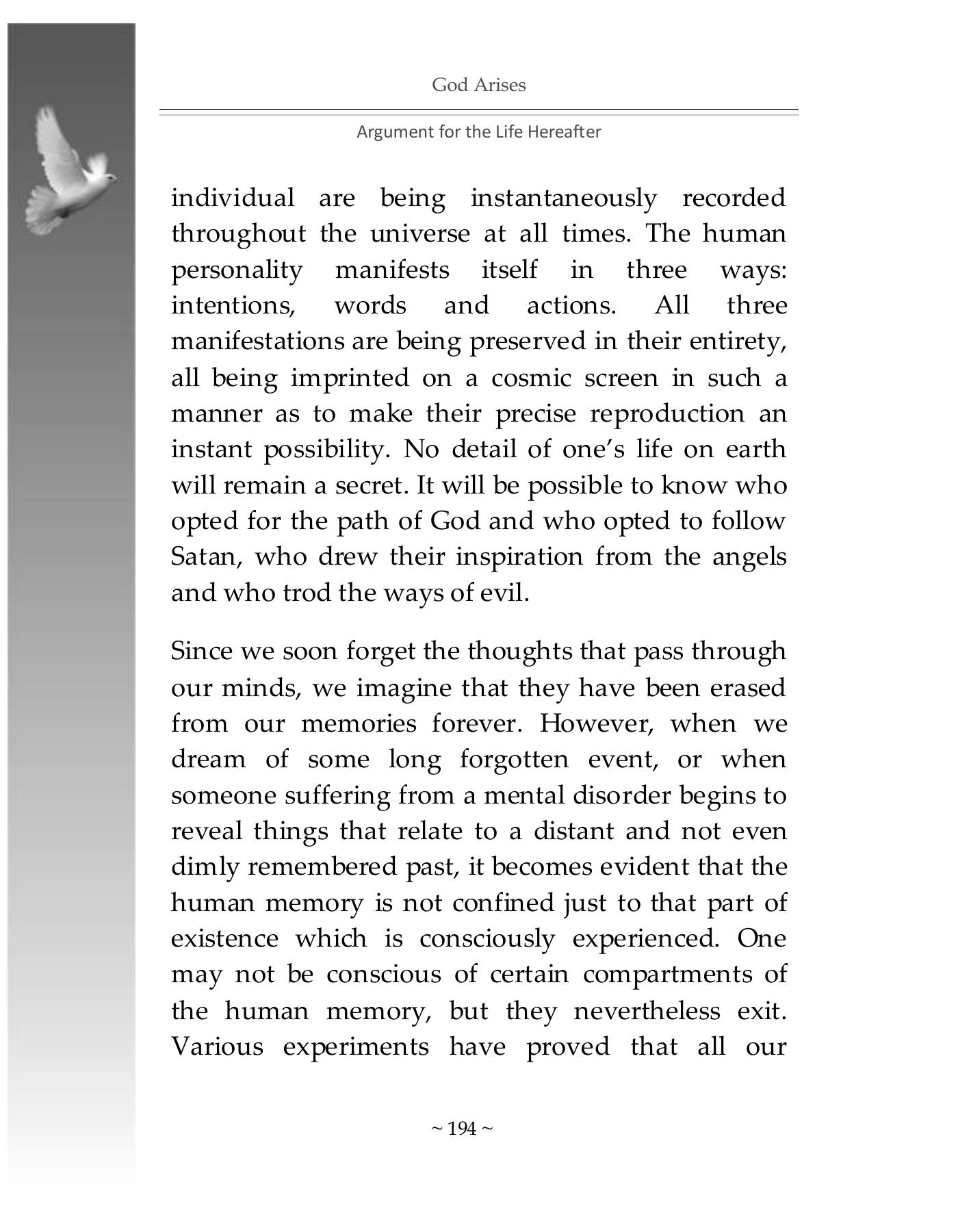 The printed page
