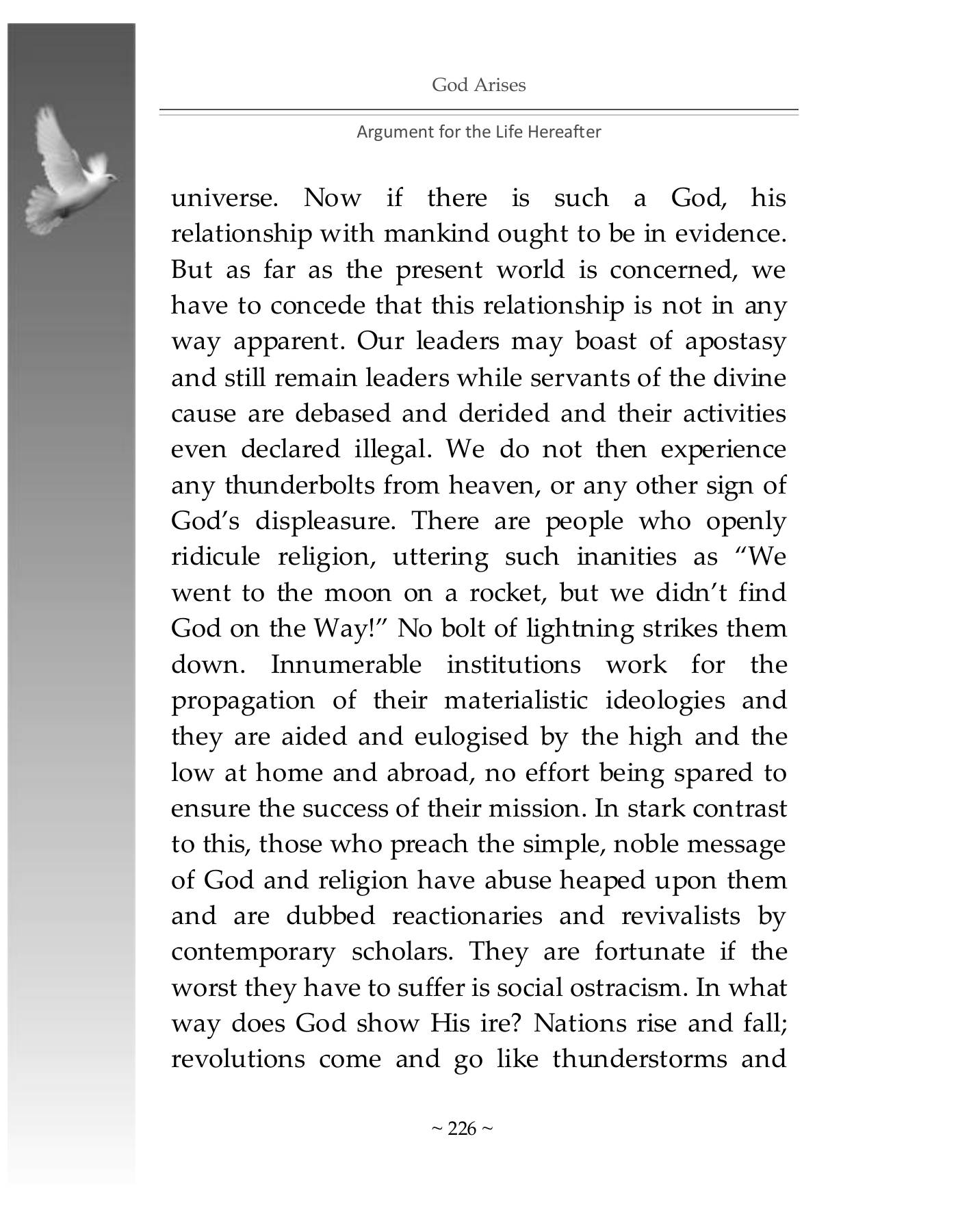 The printed page