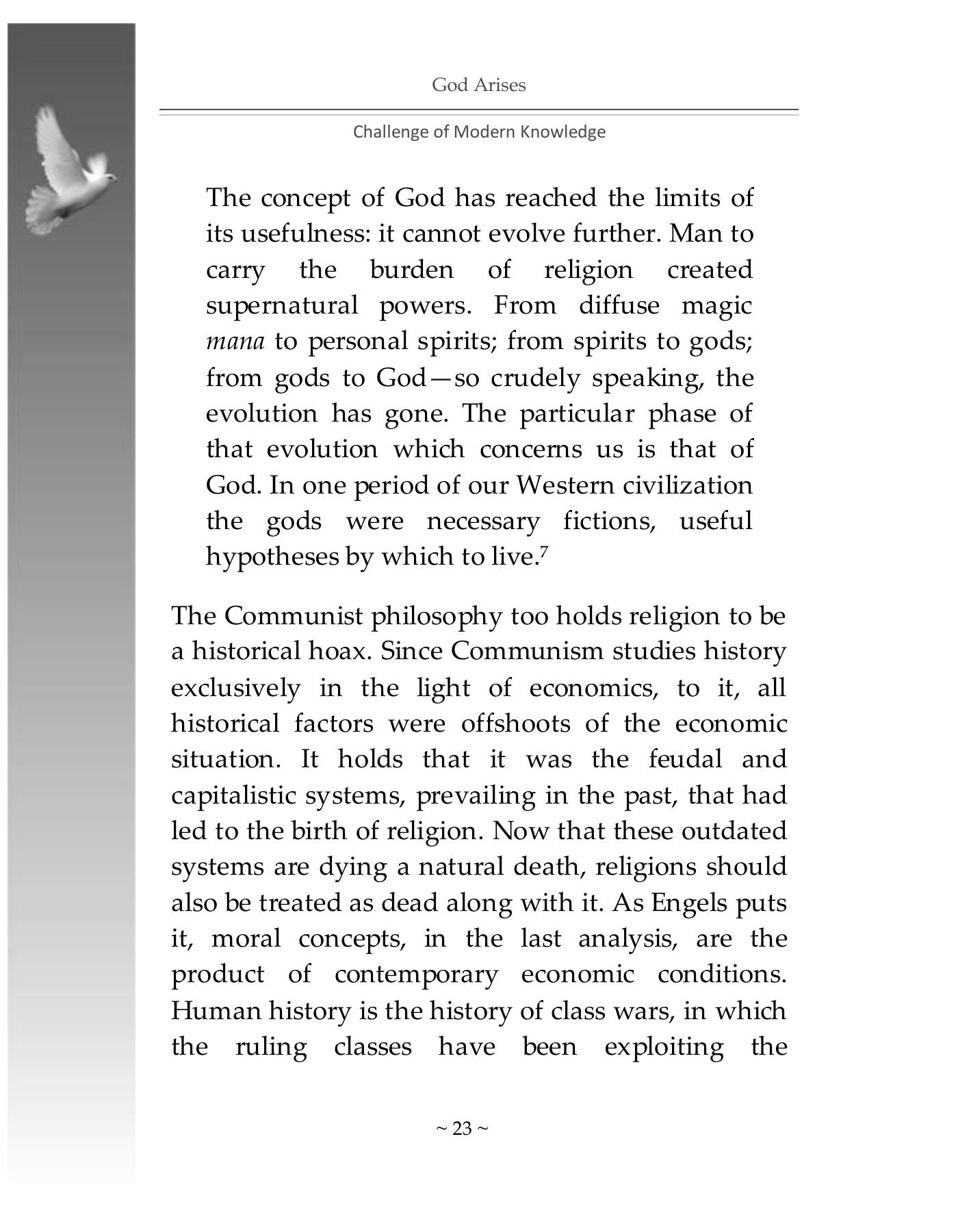 The printed page