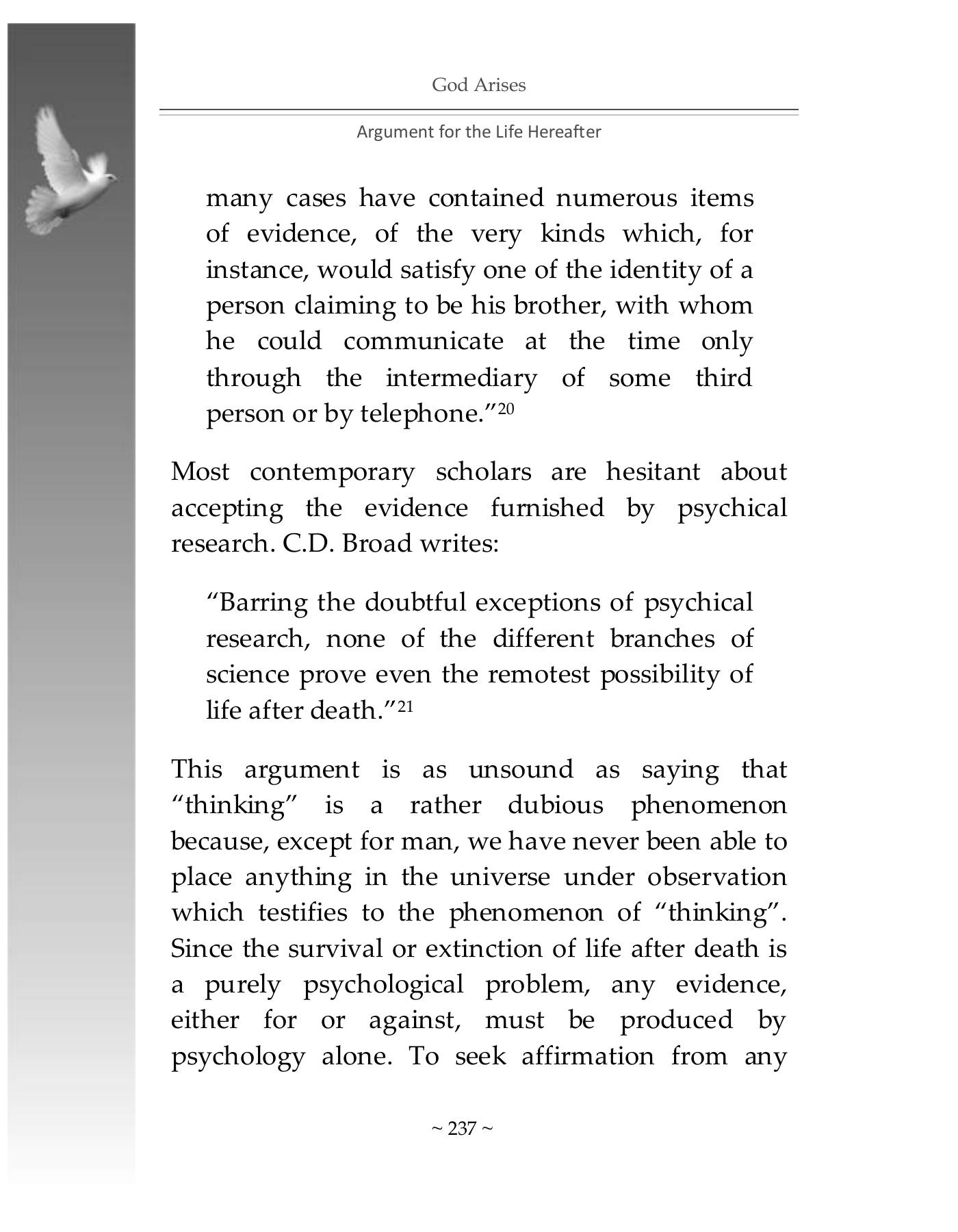 The printed page